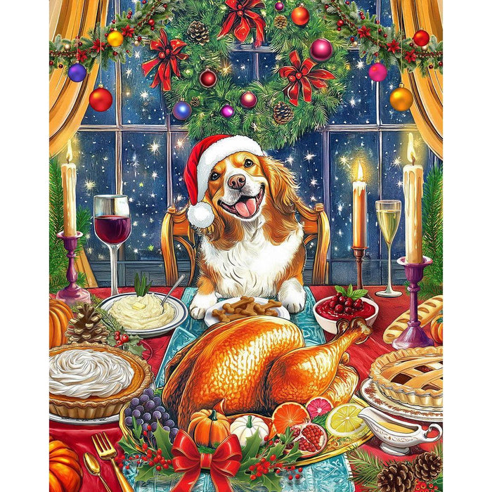 Thanksgiving Guest 1000 Piece Jigsaw Puzzle Springbok - for just $19.99! 