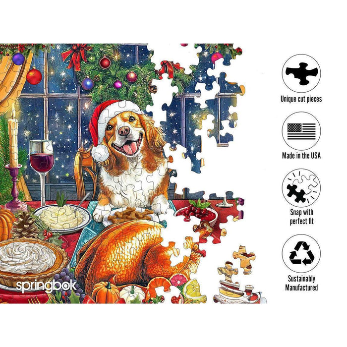 Thanksgiving Guest 1000 Piece Jigsaw Puzzle Springbok - for just $19.99! 