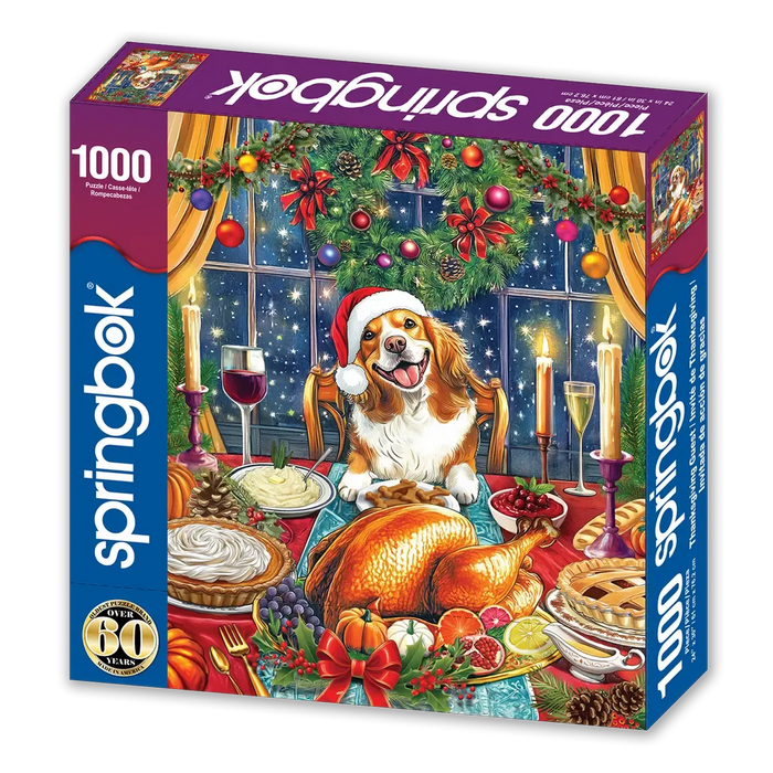 Thanksgiving Guest 1000 Piece Jigsaw Puzzle Springbok - for just $19.99! 
