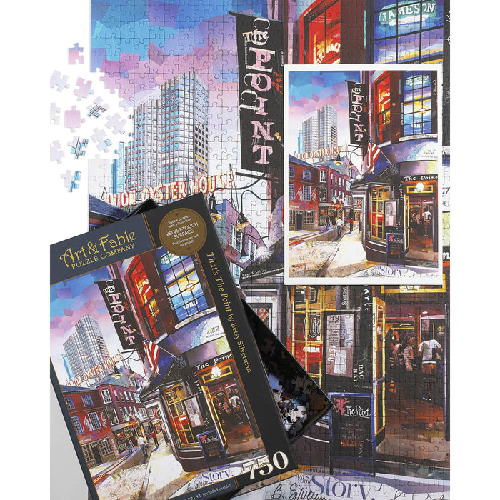 That's the Point 750 Piece Premium Jigsaw Puzzle Art & Fable - for just $31.99! 