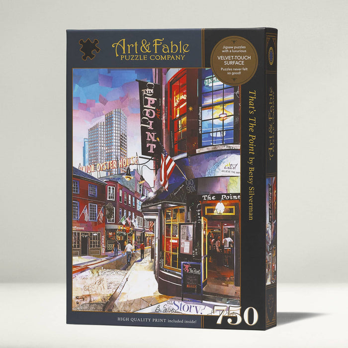That's the Point 750 Piece Premium Jigsaw Puzzle Art & Fable - for just $31.99! 
