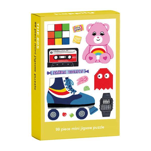 The 80s 99 Piece Mini Jigsaw Puzzle Happily - for just $11.99! 