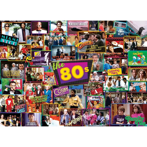 The 80's TV Time 1000 Piece Jigsaw Puzzle MasterPieces - for just $17.99! 