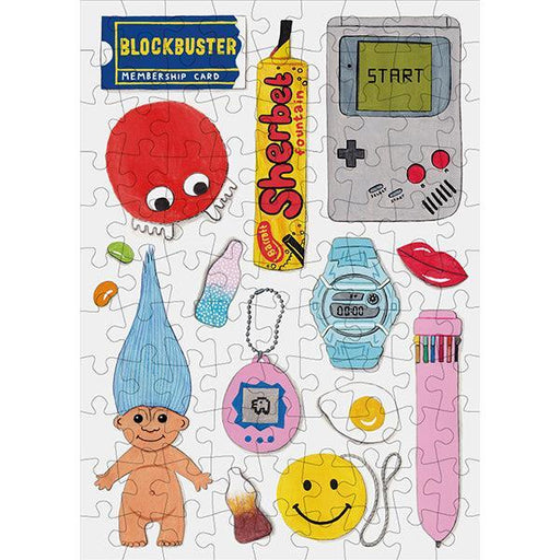 The 90s 99 Piece Mini Jigsaw Puzzle Happily - for just $11.99! 