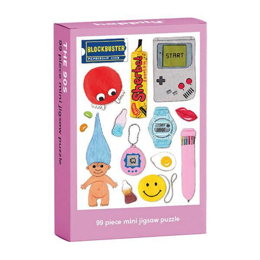 The 90s 99 Piece Mini Jigsaw Puzzle Happily - for just $11.99! 