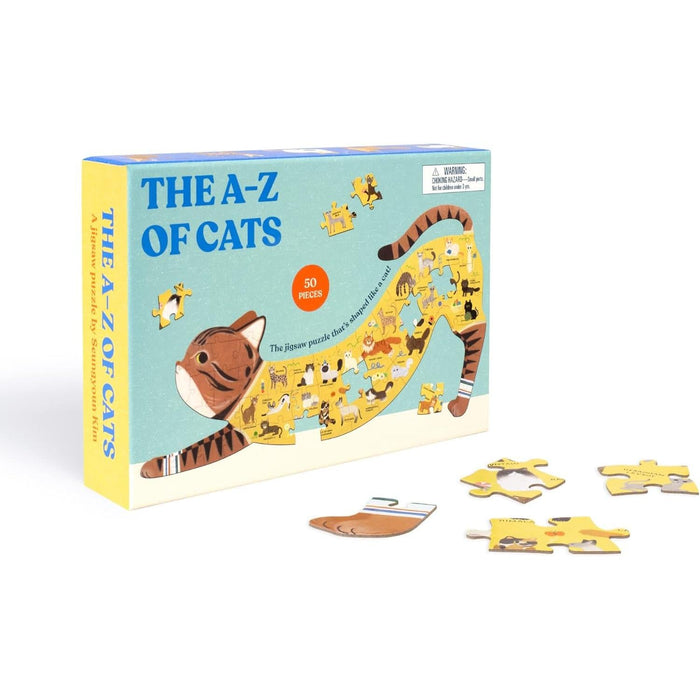 The A-Z of Cats 50 Piece Jigsaw Puzzle Laurence King - for just $17.99! 