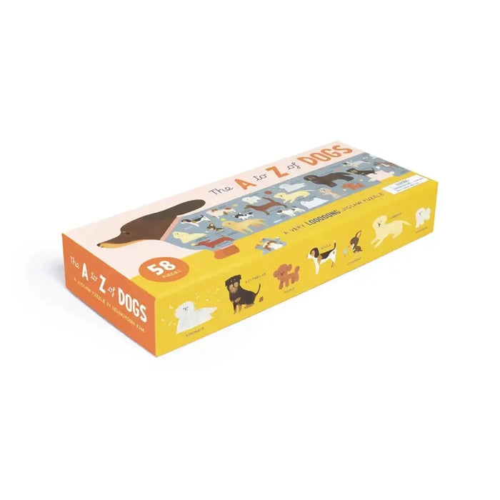 The A-Z of Dogs 58 Piece Jigsaw Puzzle Laurence King - for just $17.99! 
