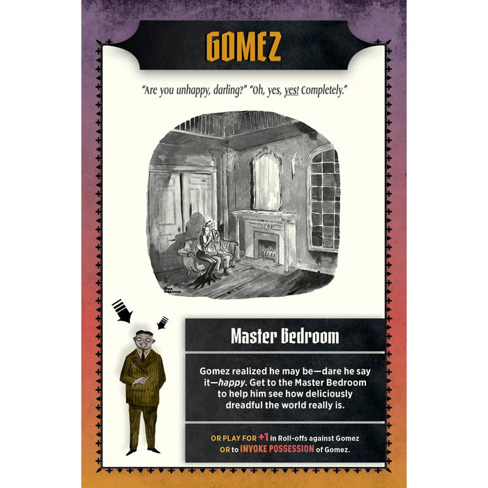 The Addams Family: A Delightfully Frightful Creepy Board Game Pomegranate - for just $34.99! 