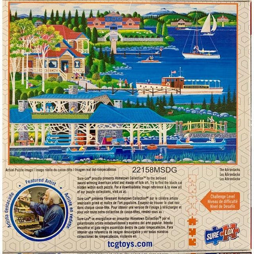 The Adirondacks Hometown Collection 300 Piece Jigsaw Puzzle Sure Lox - for just $14.99! 