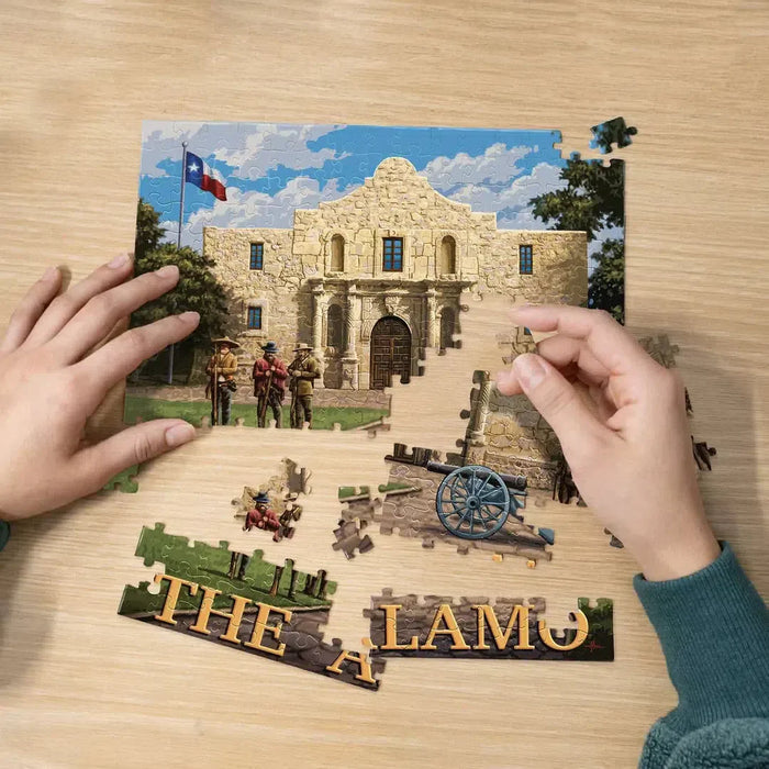 The Alamo 210 Piece Jigsaw Puzzle Boardwalk - for just $11.99! 