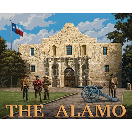The Alamo 500 Piece Jigsaw Puzzle Boardwalk - for just $21.99! 