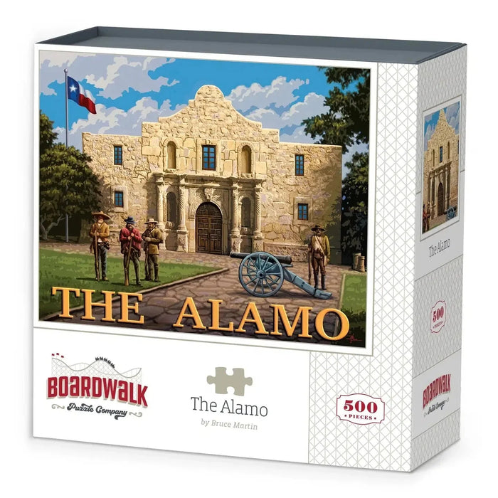 The Alamo 500 Piece Jigsaw Puzzle Boardwalk - for just $21.99! 