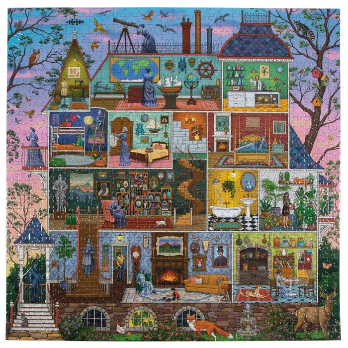 The Alchemist's Home 1000 Piece Jigsaw Puzzle eeBoo - for just $26.99! 