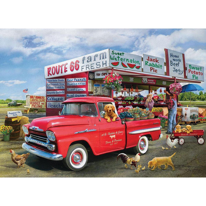 The Apache Truck Chevrolet 1000 Piece Jigsaw Puzzle Eurographics - for just $21.99! 