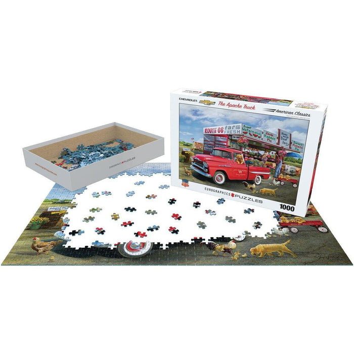 The Apache Truck Chevrolet 1000 Piece Jigsaw Puzzle Eurographics - for just $21.99! 