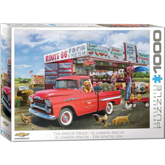 The Apache Truck Chevrolet 1000 Piece Jigsaw Puzzle Eurographics - for just $21.99! 
