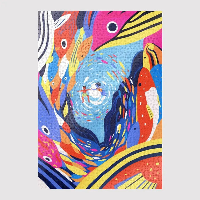 The Aquatic Ballet By Roxane Campoy 1000 Piece LE Jigsaw Puzzle Sulo - for just $44.99! 