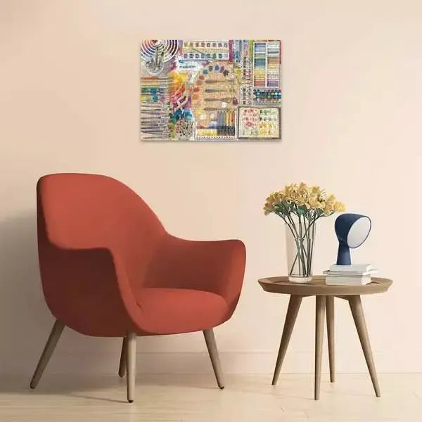The Artist's Palette 500 Large Piece Jigsaw Puzzle Ravensburger - for just $24.99! 