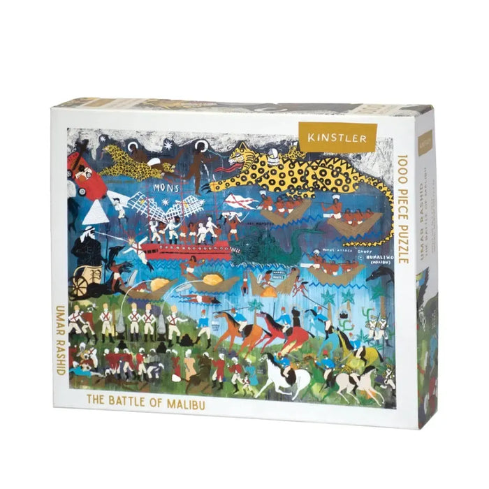 The Battle of Malibu by Umar Rashid 1000 Piece Jigsaw Puzzle Kinstler - for just $24.99! 
