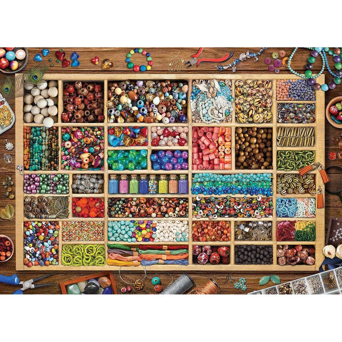The Bead Collection 1000 Piece Jigsaw Puzzle Eurographics - for just $21.99! 