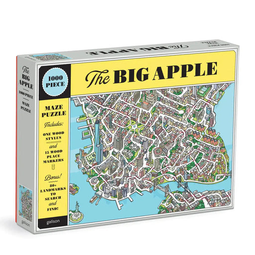 The Big Apple Maze 1000 Piece Jigsaw Puzzle Galison - for just $24.99! 