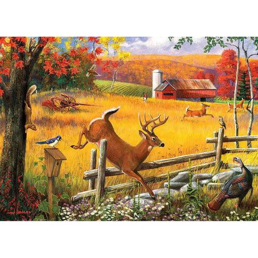 The Big Leap 35 Piece Tray Jigsaw Puzzle Cobble Hill - for just $9.99! 
