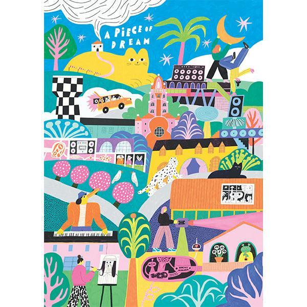 The Big Yellow Cat 1000 Piece Jigsaw Puzzle Holiyay - for just $29.99! 