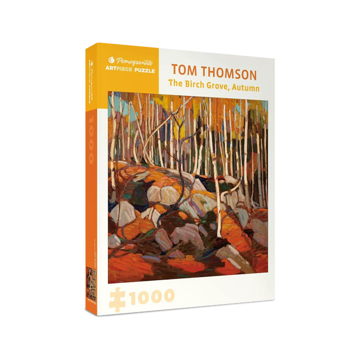 The Birch Groove, Autumn 1000 Piece Jigsaw Puzzle Pomegranate - for just $24.99! 