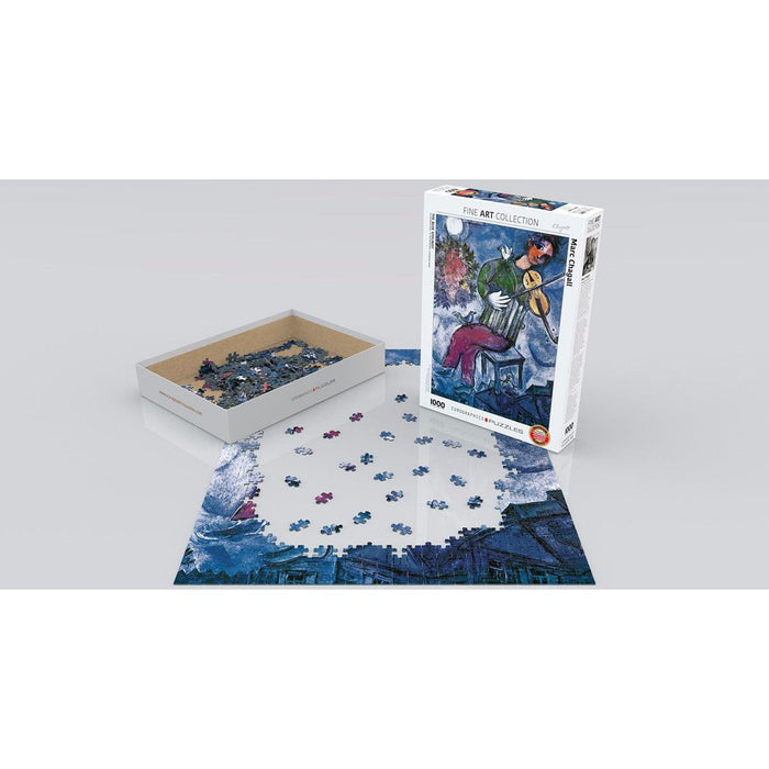 The Blue Violinist 1000 Piece Jigsaw Puzzle Eurographics - for just $19.99! 