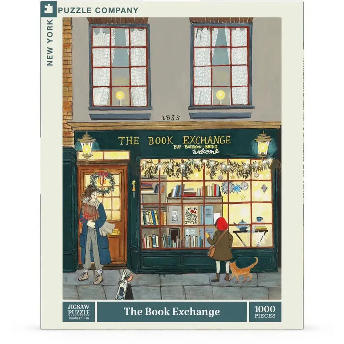 The Book Exchange 1000 Piece Jigsaw Puzzle NYPC - for just $28.99! 