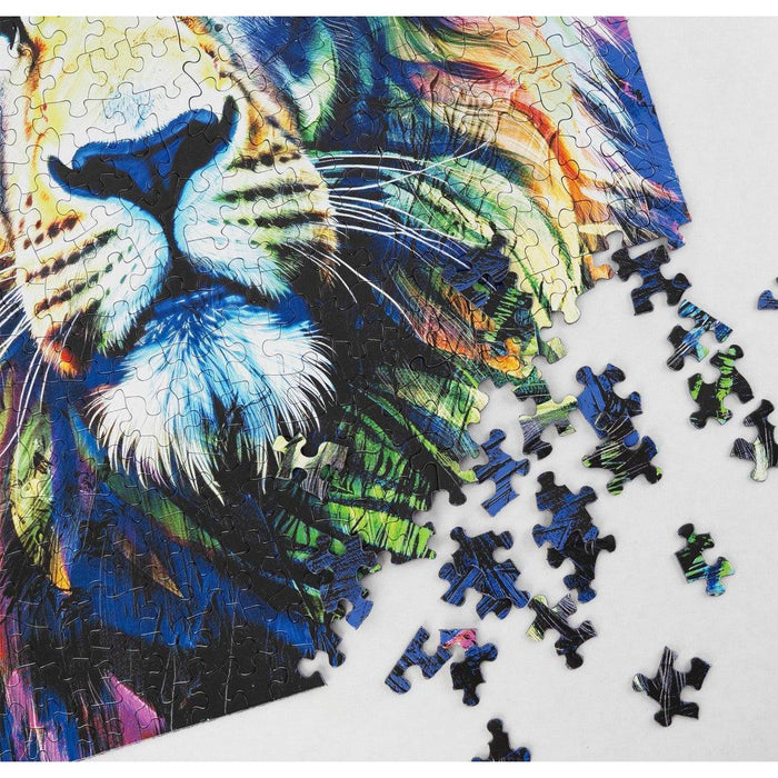 The Brave Colors of a Lion 500 Piece Jigsaw Puzzle Springbok - for just $17.99! 