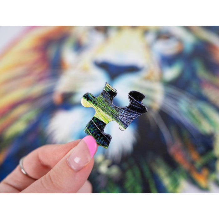 The Brave Colors of a Lion 500 Piece Jigsaw Puzzle Springbok - for just $17.99! 