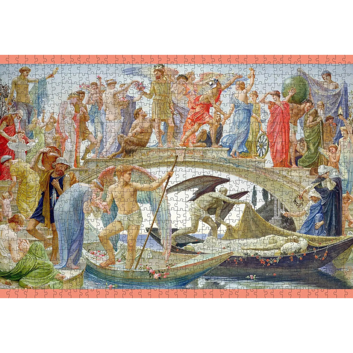 The Bridge of Life by Walter Crane 1000 Piece Jigsaw Puzzle Pomegranate - for just $24.99! 