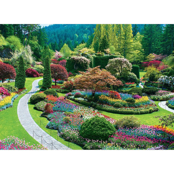 The Butchart Gardens - Sunken Garden 1000 Piece Jigsaw Puzzle Eurographics - for just $19.99! 