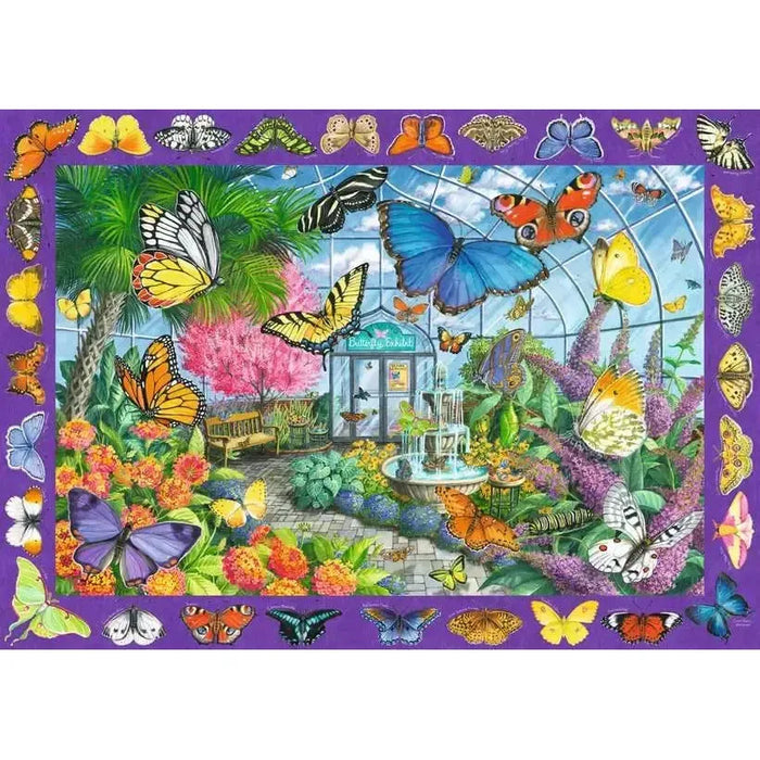 The Butterfly Place 500 Large Piece Jigsaw Puzzle Ravensburger - for just $24.99! 