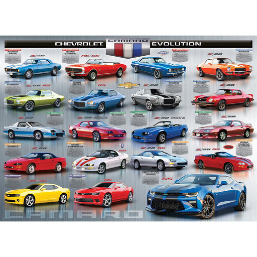 The Camaro Evolution 1000 Piece Jigsaw Puzzle Eurographics - for just $19.99! 