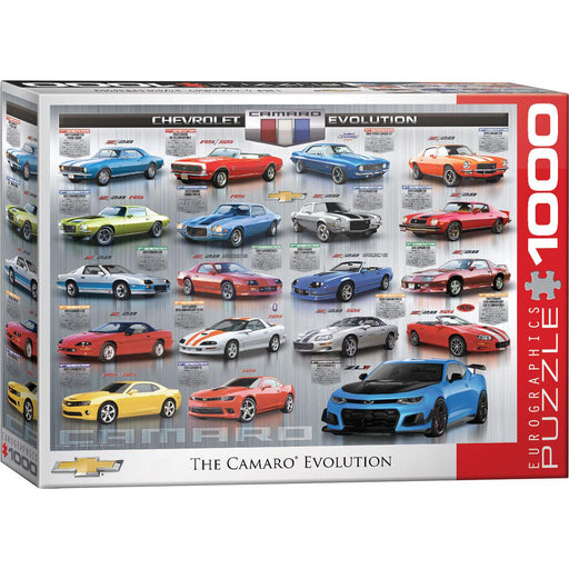 The Camaro Evolution 1000 Piece Jigsaw Puzzle Eurographics - for just $19.99! 