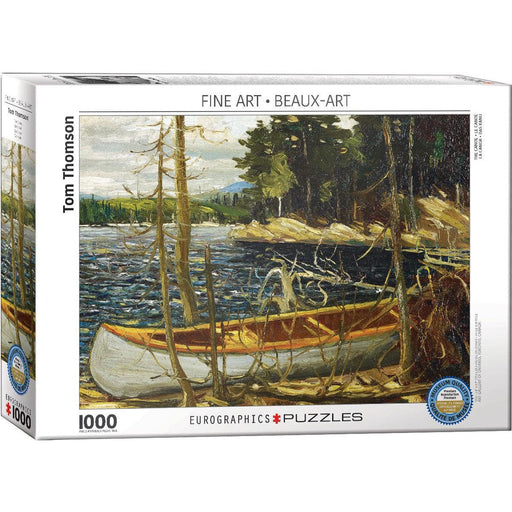 The Canoe 1000 Piece Jigsaw Puzzle Eurographics - for just $19.99! 