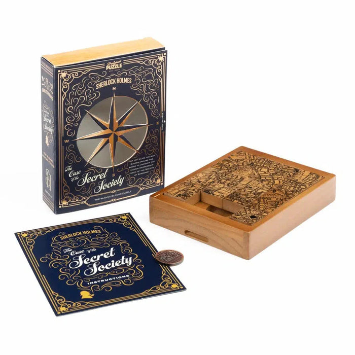 The Case of the Secret Society Brain Teaser Puzzle Professor Puzzle - for just $16.99! 