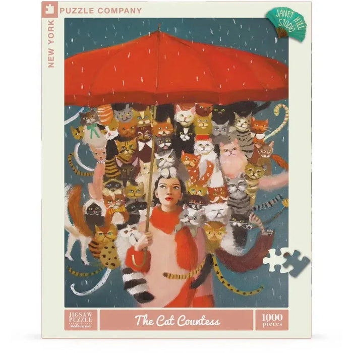 The Cat Countess 1000 Piece Jigsaw Puzzle NYPC - for just $28.99! 