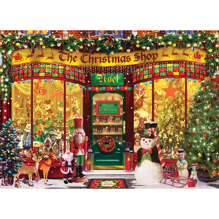 The Christmas Shop 1000 Piece Jigsaw Puzzle Eurographics - for just $21.99! 