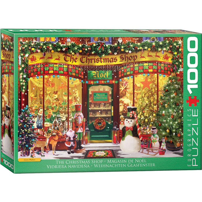 The Christmas Shop 1000 Piece Jigsaw Puzzle Eurographics - for just $21.99! 