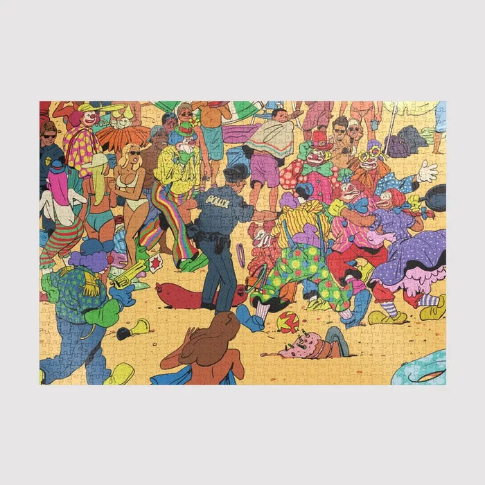 The Circus Is in Town By Bastien Vivès 1000 Piece LE Jigsaw Puzzle Sulo - for just $44.99! 
