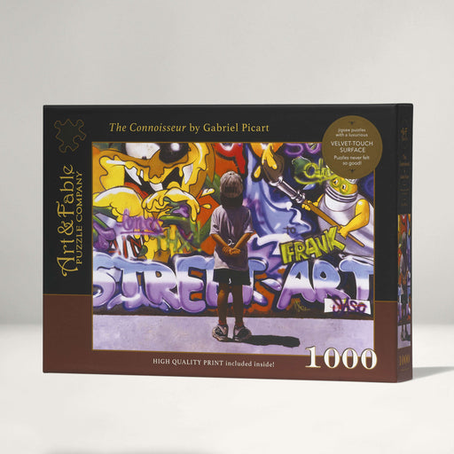 The Connoisseur 1000 Piece Premium Jigsaw Puzzle Art & Fable - for just $39.99! 