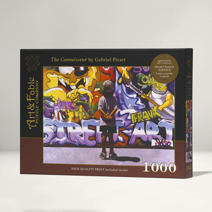 The Connoisseur 1000 Piece Premium Jigsaw Puzzle Art & Fable - for just $39.99! 