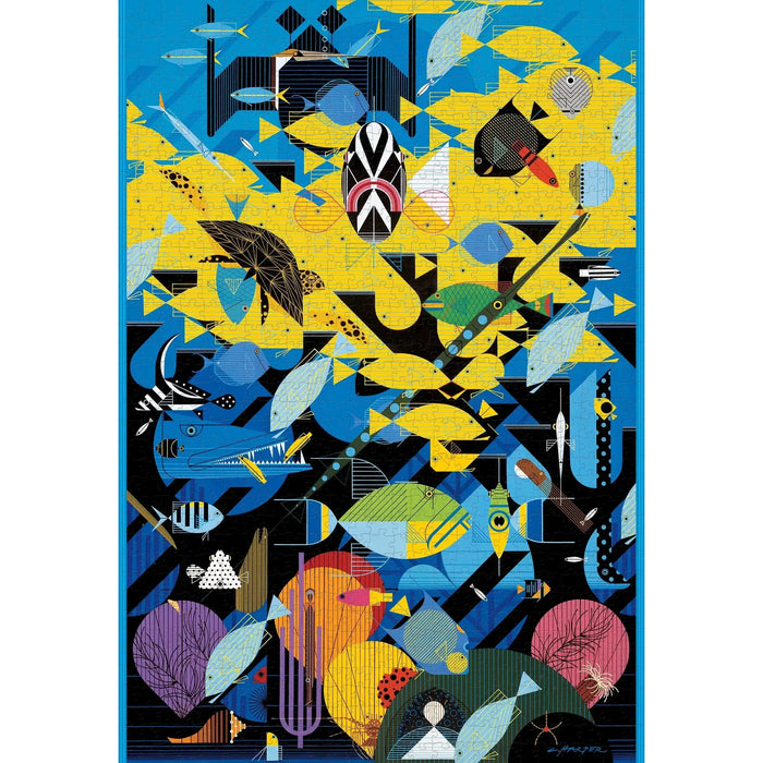 The Coral Reef 1000 Piece Jigsaw Puzzle Pomegranate - for just $24.99! 