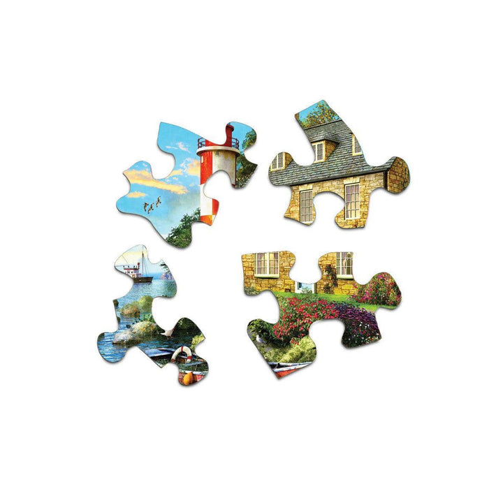 The Cottage Lighthouse 1000 Piece Jigsaw Puzzle Springbok - for just $19.99! 