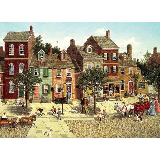 The Curve in the Square 1000 Piece Jigsaw Puzzle Cobble Hill - for just $19.99! 