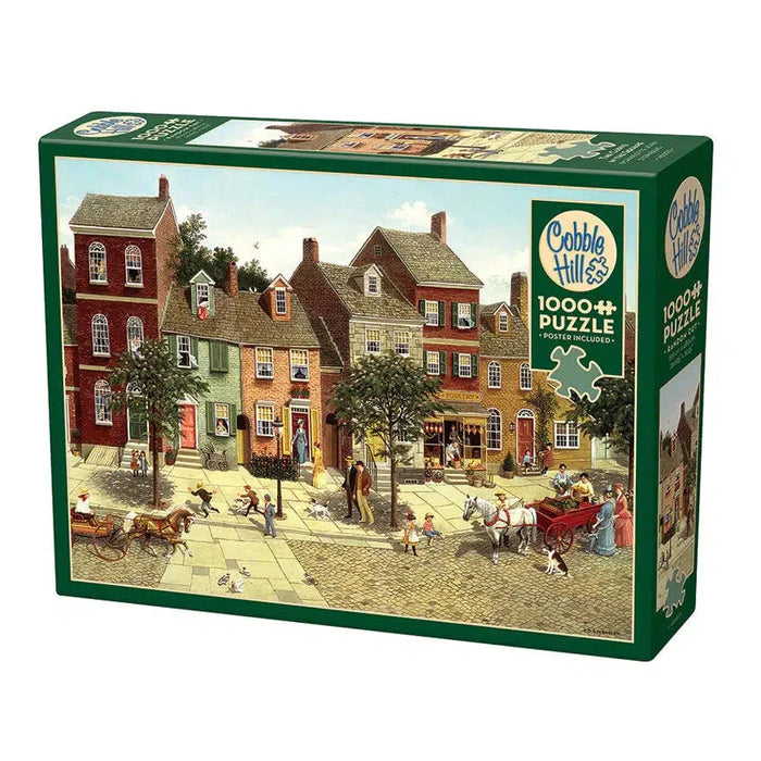 The Curve in the Square 1000 Piece Jigsaw Puzzle Cobble Hill - for just $19.99! 