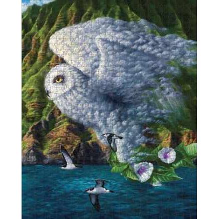 The Dawn of Makahiki by Jon Ching 1000 Piece Jigsaw Puzzle Pomegranate - for just $24.99! 